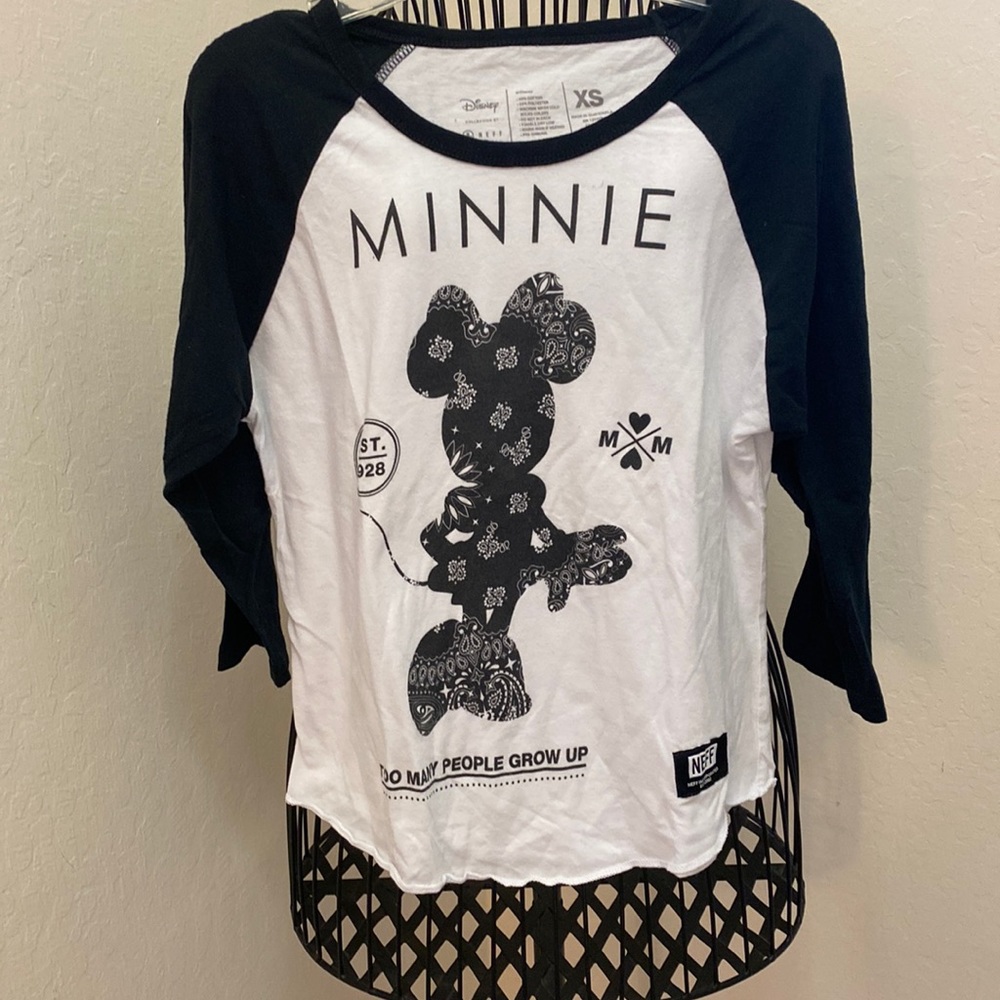 Disney x NEFF Minnie Mouse 3/4 Sleeve Shirt